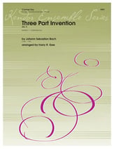 THREE PART INVENTION #7 CLARINET TRIO cover